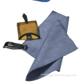 Large Microfiber Towel by ECOdept for Travel and Sports ~ FREE Hand Towel ~ Fast Drying and Super Compact
